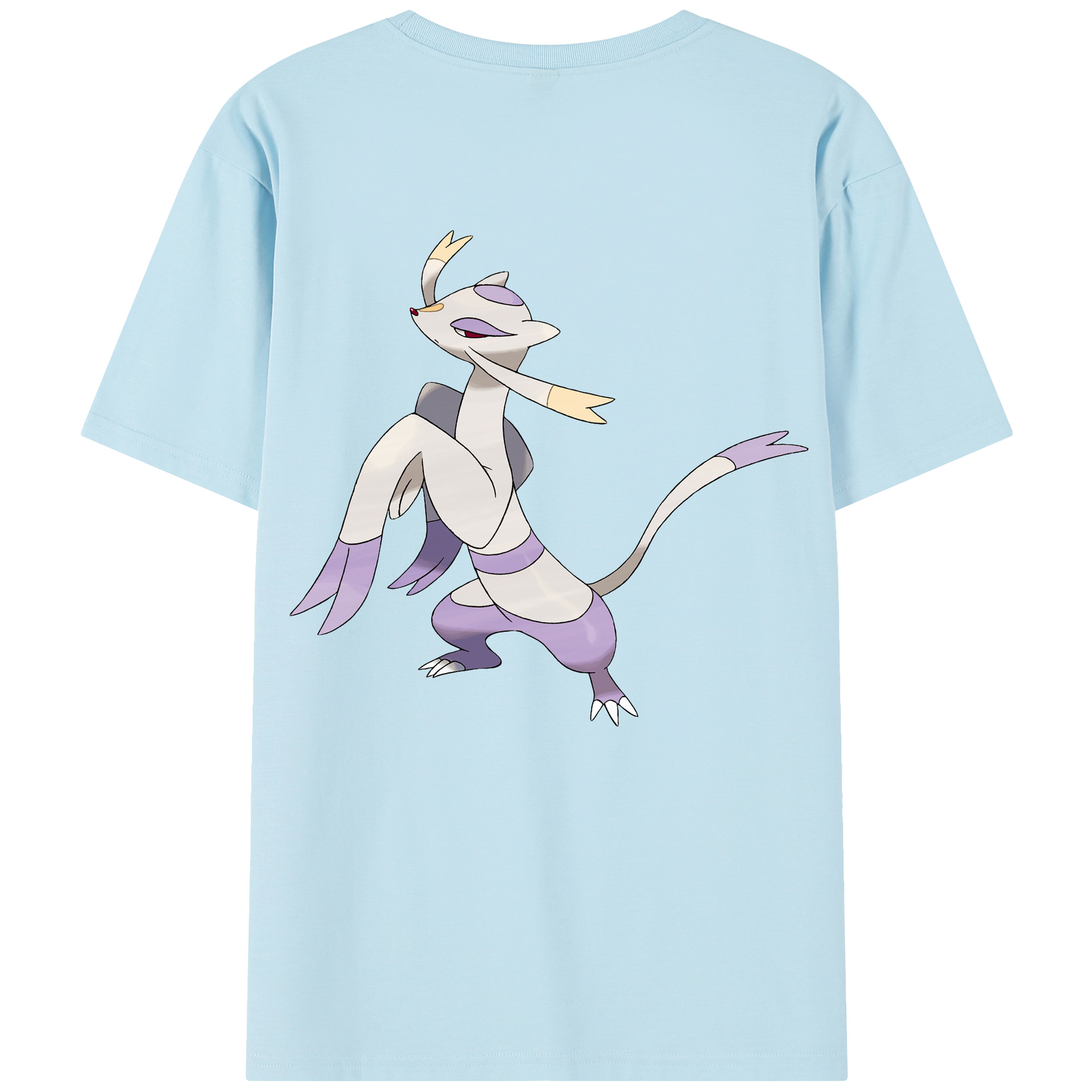 （画像用） ポケットモンスター Pokémon 綿100％半袖Tシャツ（背面プリント）